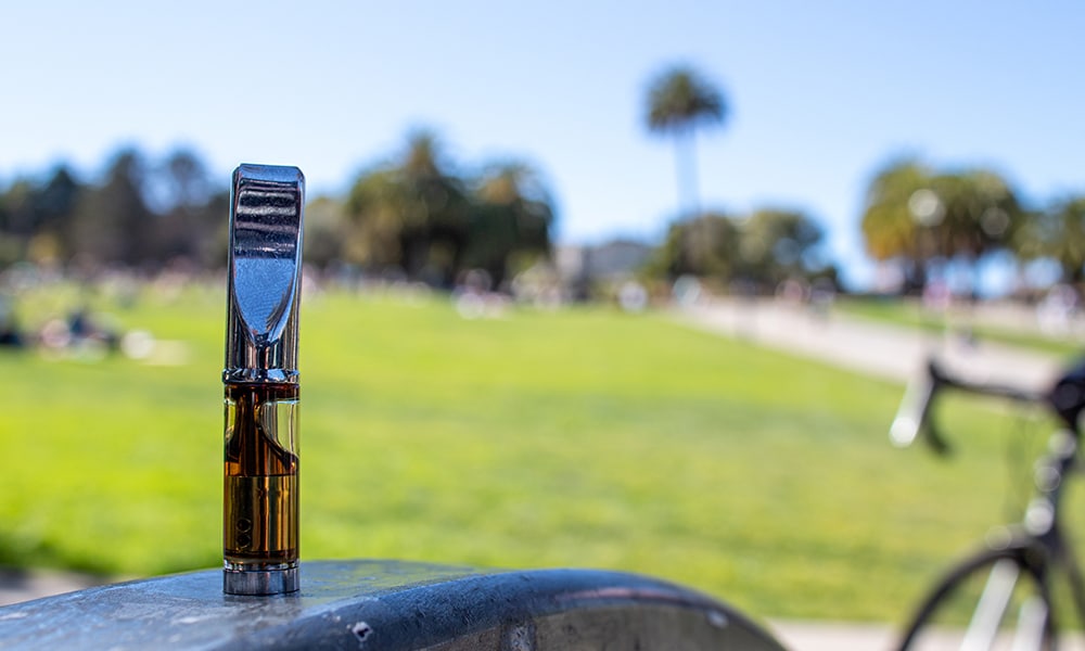 cannabis oil cart